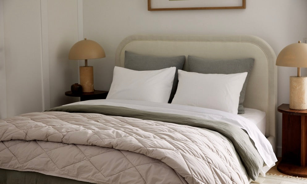 How to Make a Bed Like a Professionally Styled Hotel Bed