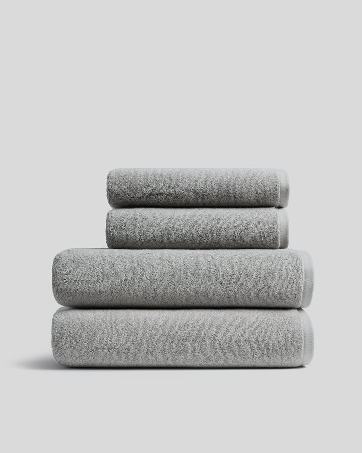 2+2 Organic Plush Bath Bundle - Pebble