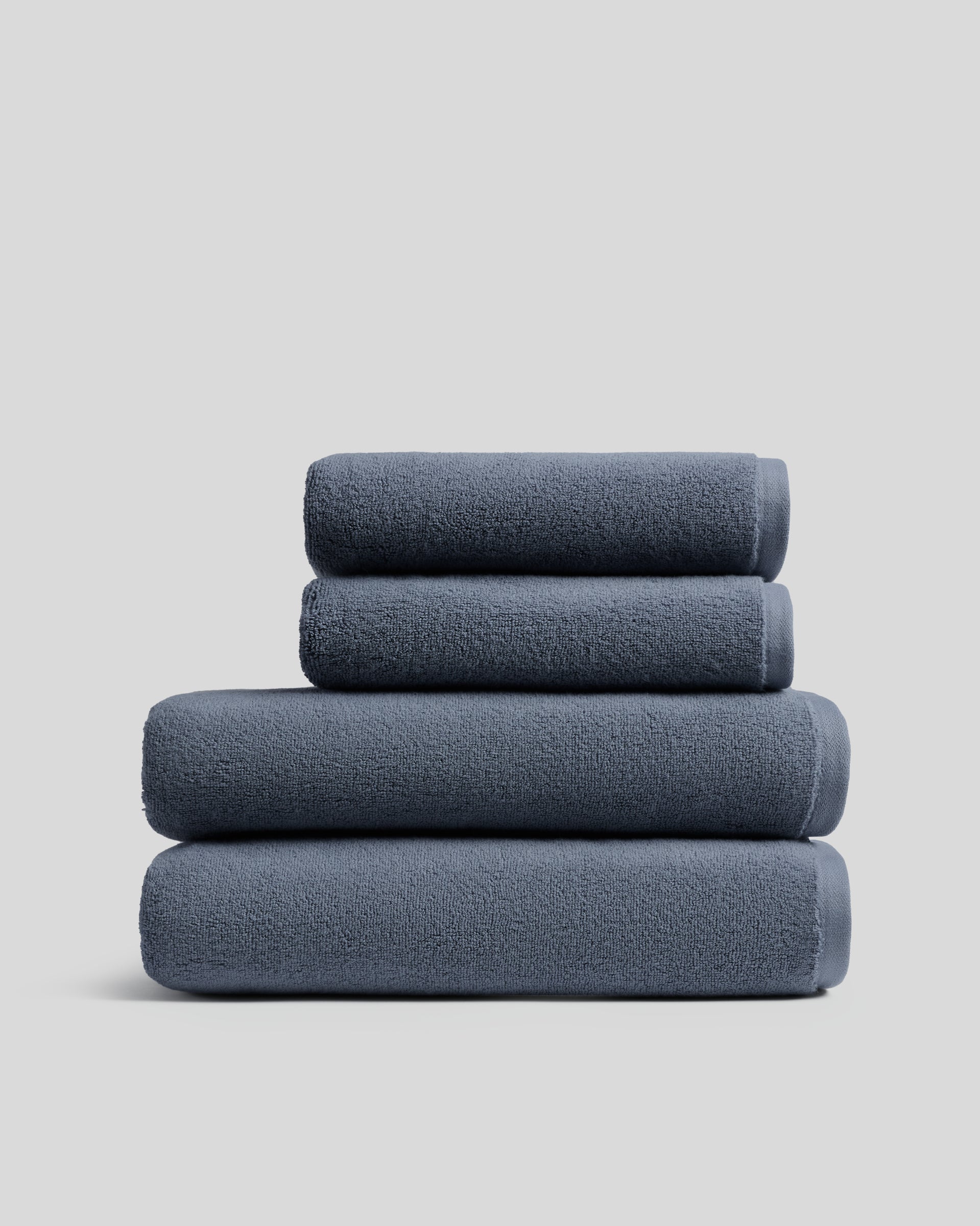 2+2 Organic Plush Bath Bundle in color Dusk