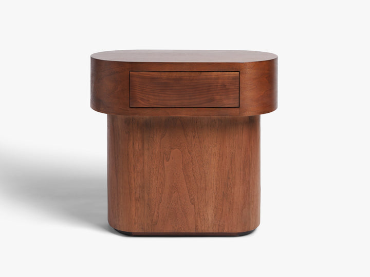Bluff Oval Nightstand with Drawer