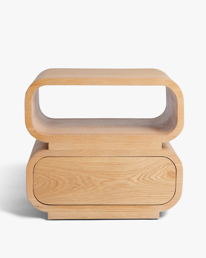 Bluff Stacked Nightstand with Drawer