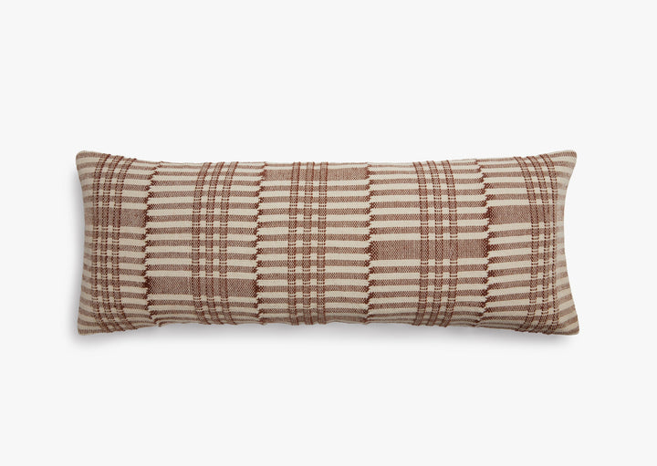 Broken Lines Lumbar Pillow Cover