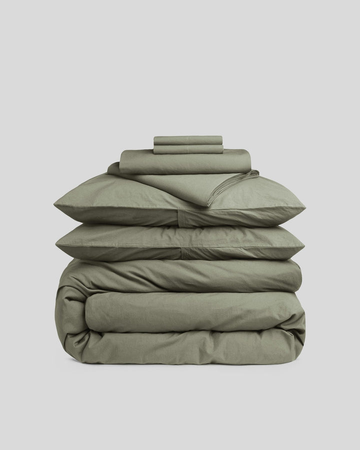 Brushed Cotton Bundle - Moss F/Q