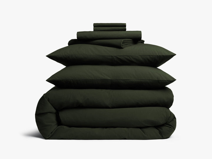 Brushed Cotton Bundle - Evergreen F/Q
