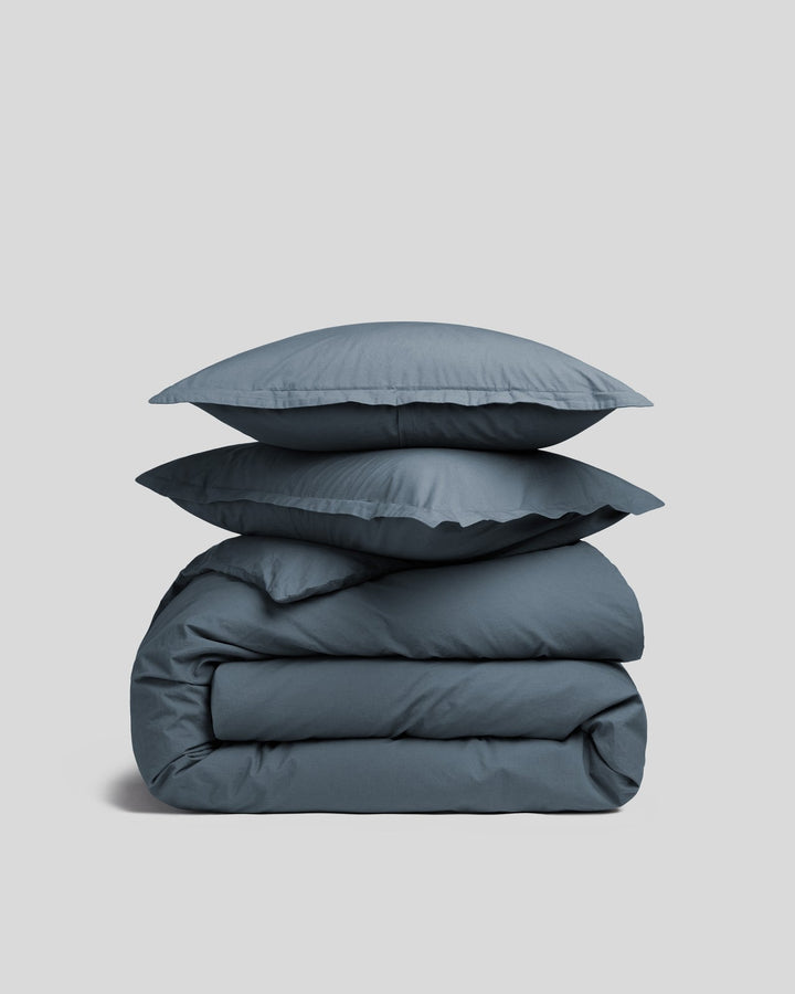 Brushed Cotton Duvet Cover Set - Dusk TW/TXL