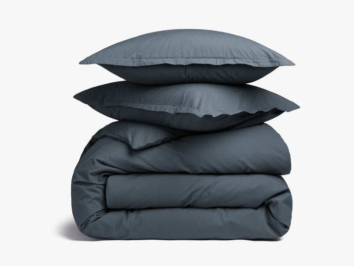 Brushed Cotton Duvet Cover Set - Dusk K/CK