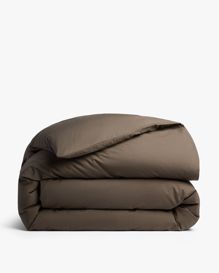 Brushed Cotton Duvet Cover (Ash)