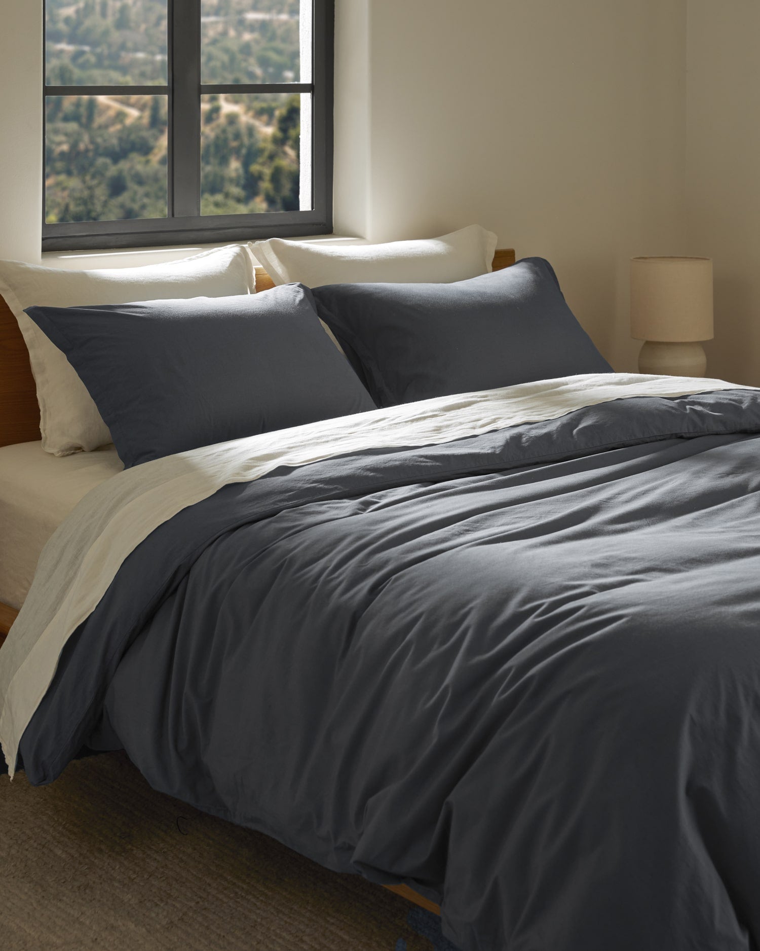 Brushed Cotton Duvet Cover - Thumbnail 4