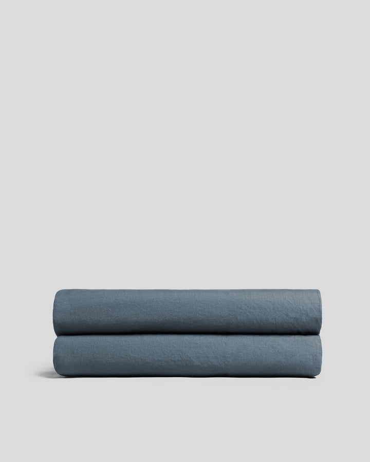 Brushed Cotton Fitted Sheet (Dusk)