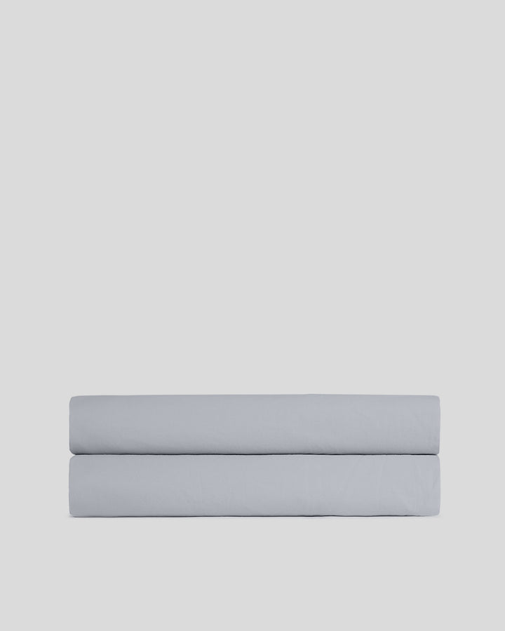Brushed Cotton Fitted Sheet (Sky)