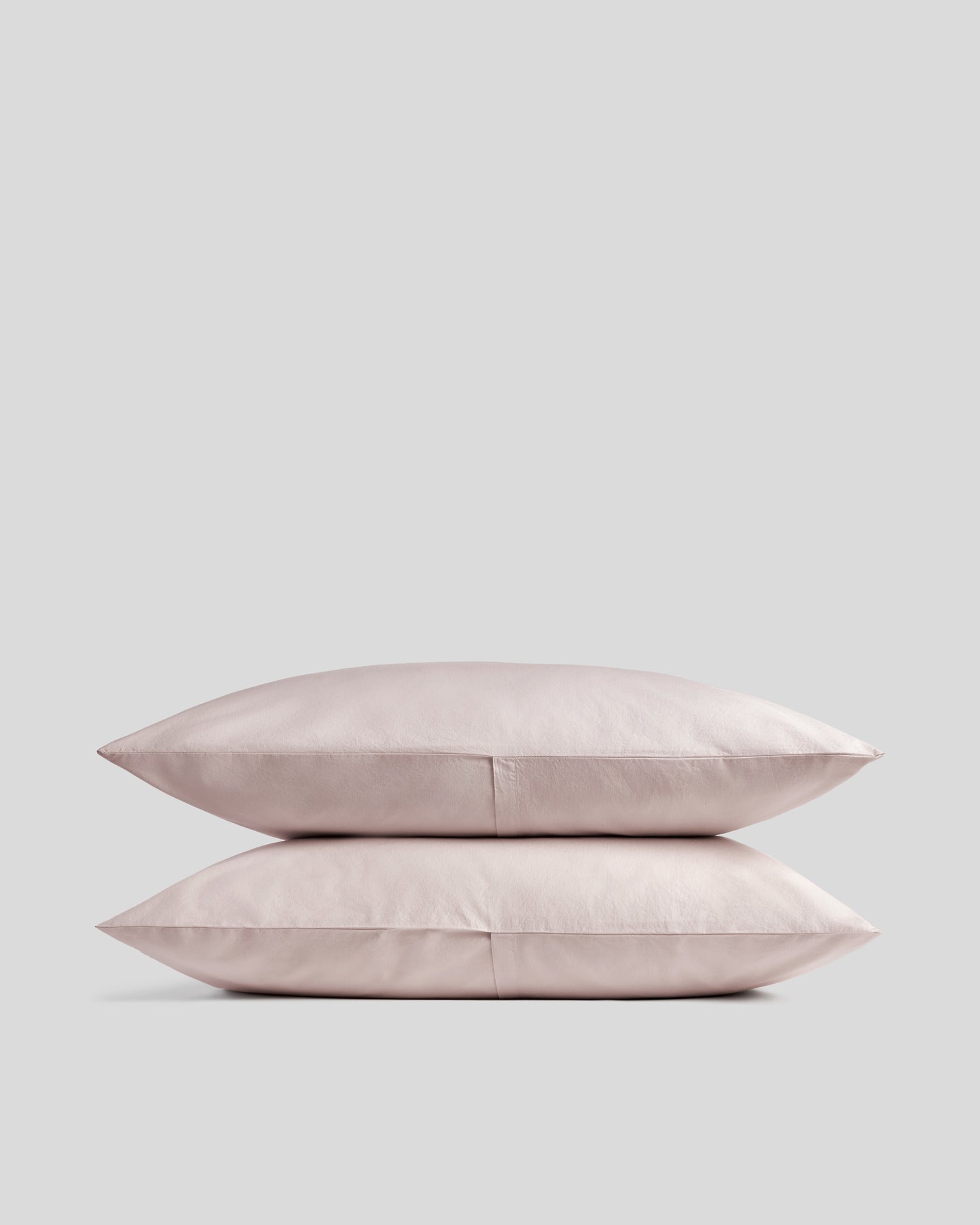 Brushed Cotton Pillowcase Set (Blush)