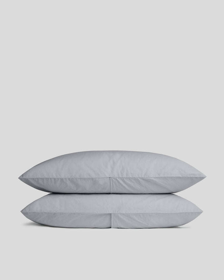 Brushed Cotton Pillowcase Set (Sky)