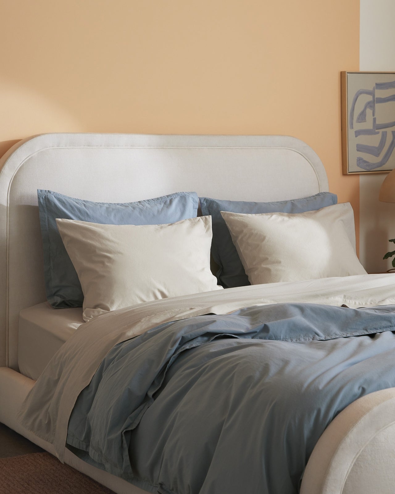 Brushed Cotton Sham Set - Thumbnail 4