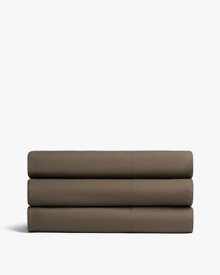 Brushed Cotton Top Sheet (Ash)