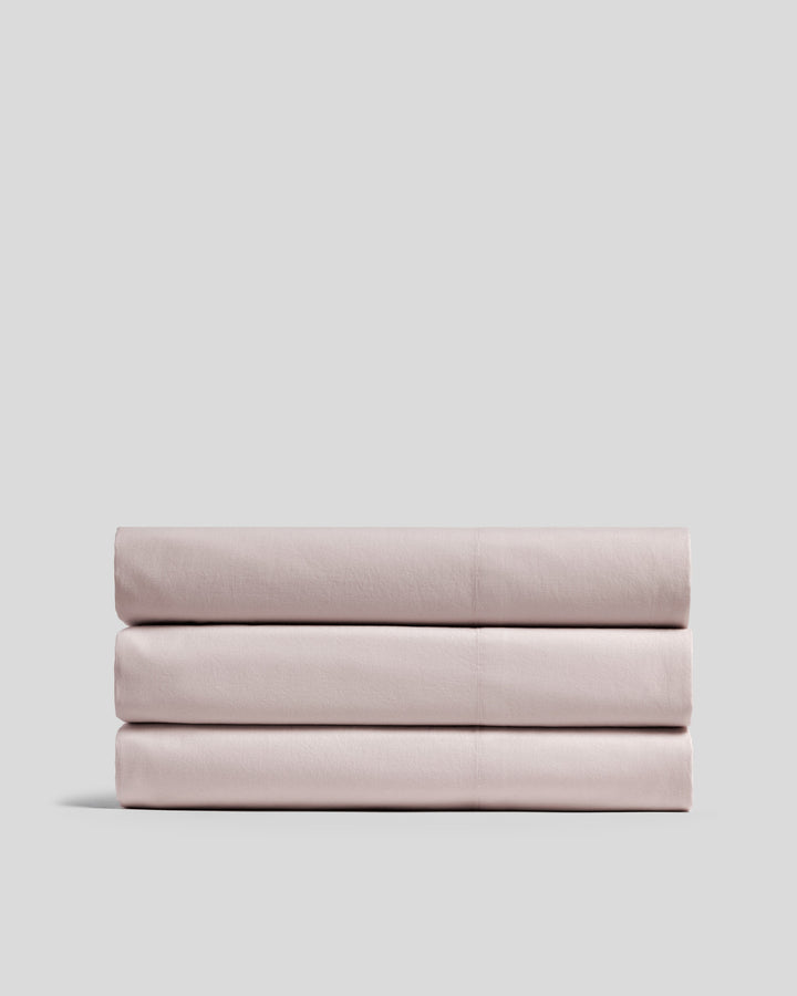 Brushed Cotton Top Sheet (Blush)