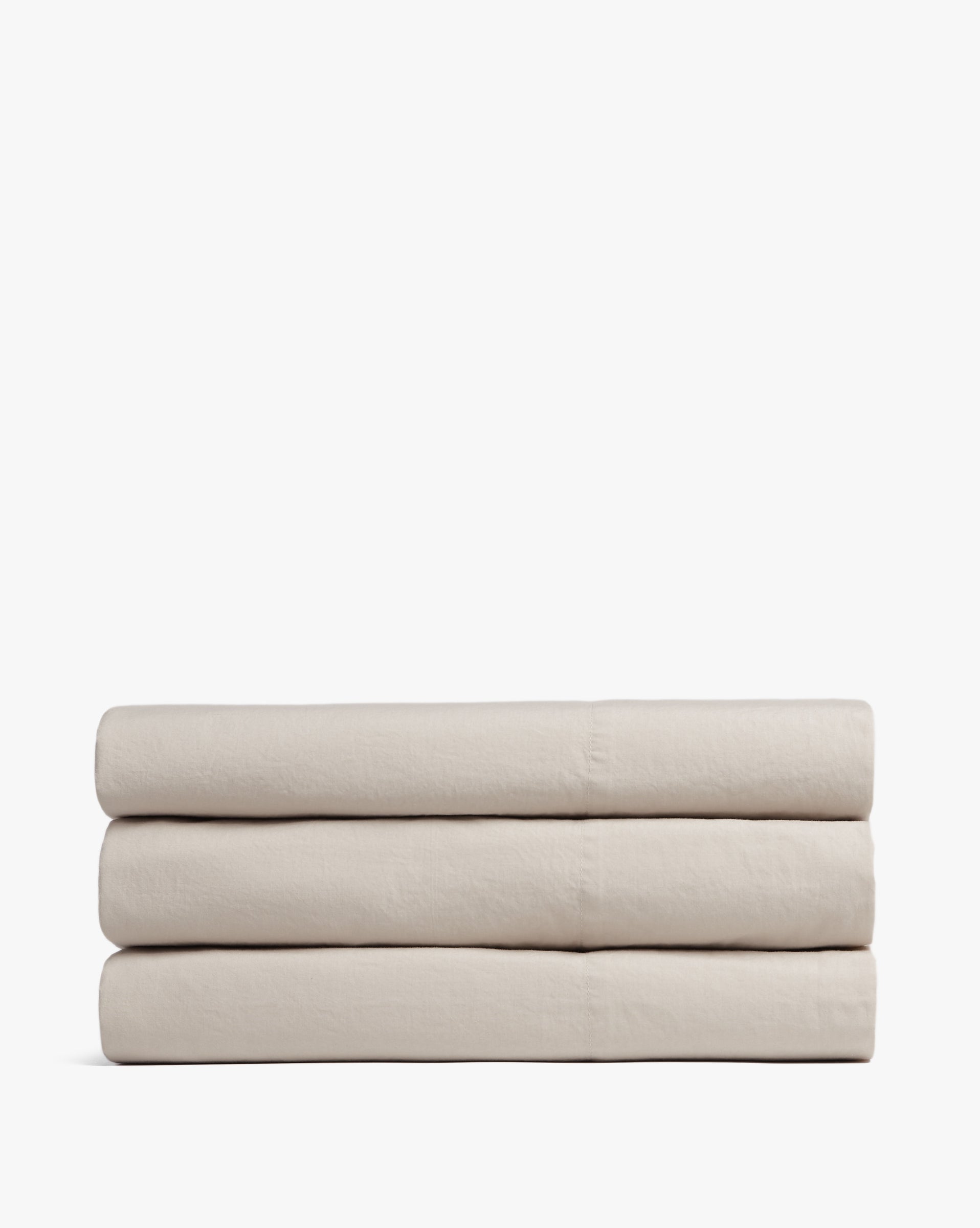Brushed Cotton Top Sheet (Bone)