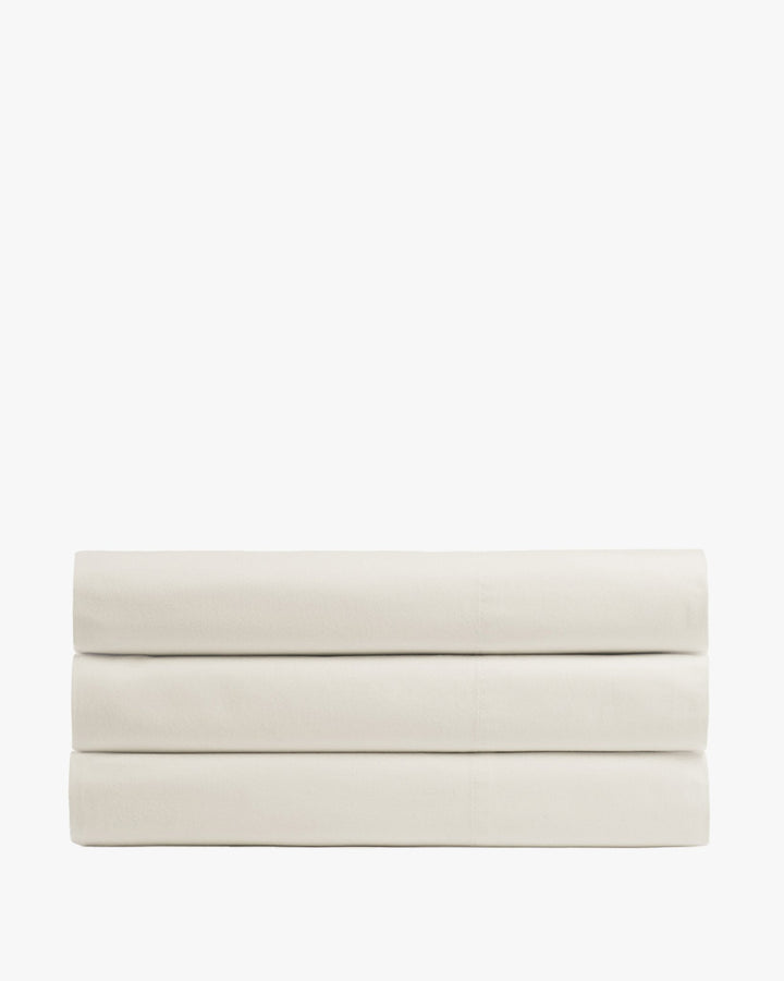 Brushed Cotton Top Sheet (Ivory)