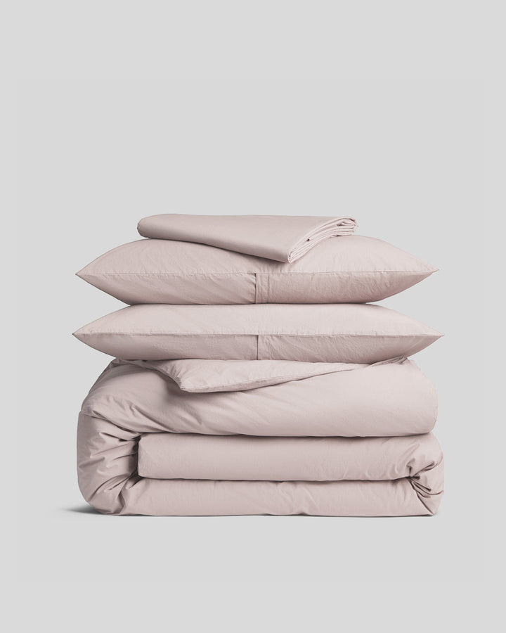 Brushed Cotton Venice Set - Blush F/Q