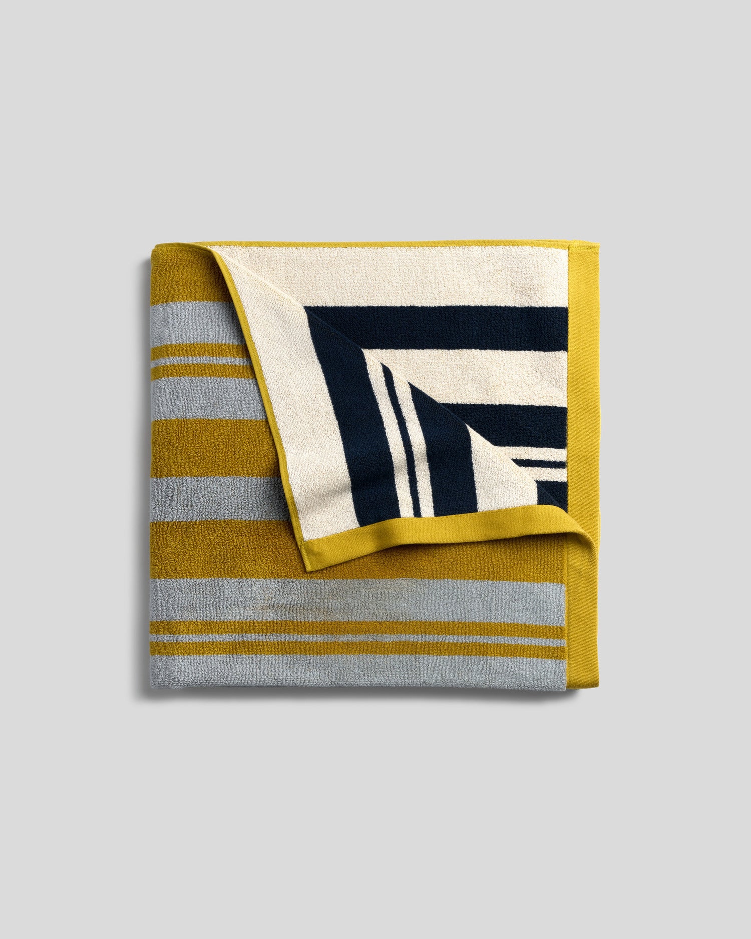 Casita Beach Towel (Citron and Sky) - 40"x72" / Citron and Sky