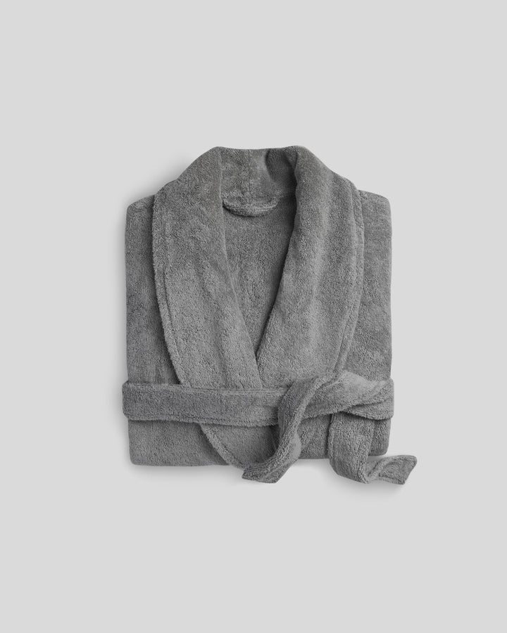 Classic Turkish Cotton Robe (Stone)