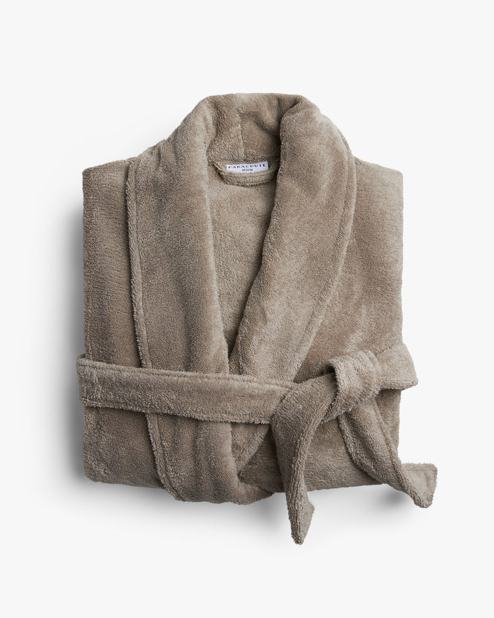 Classic Turkish Cotton Robe (Fawn)