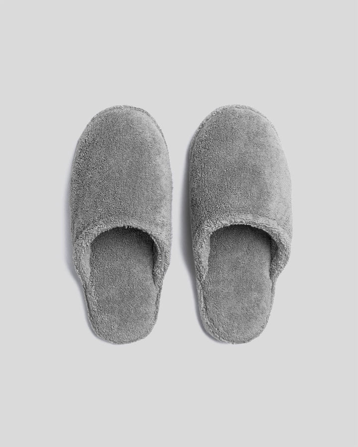 Classic Turkish Cotton Slippers - FINAL SALE (Stone) OLD