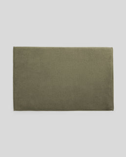 Classic Turkish Cotton Tub Mat (Thyme)