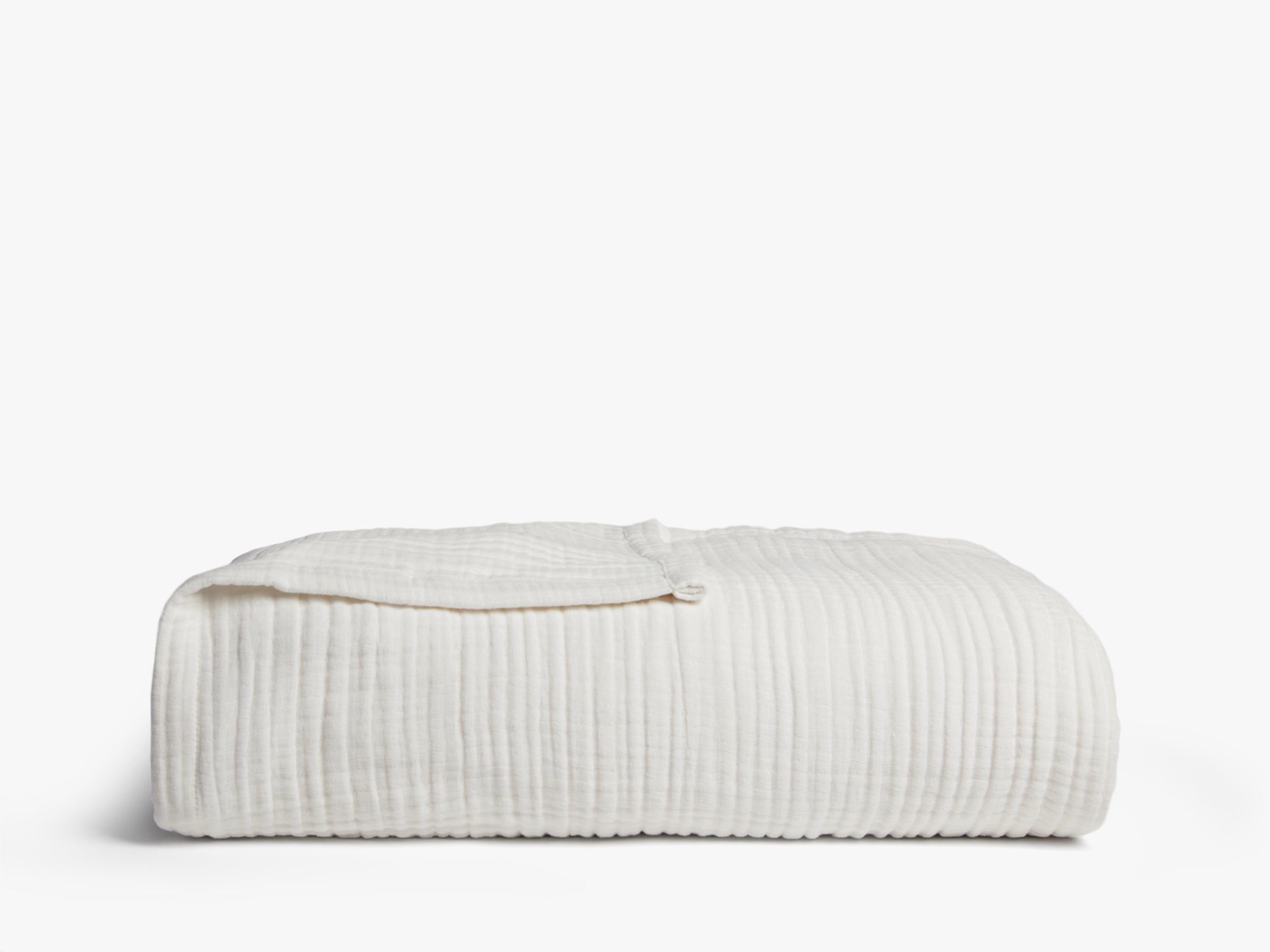Parachute Cloud Linen Gauze Bed Blanket (Natural)