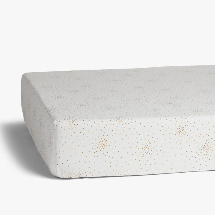 Confetti Crib Sheet (Cream)