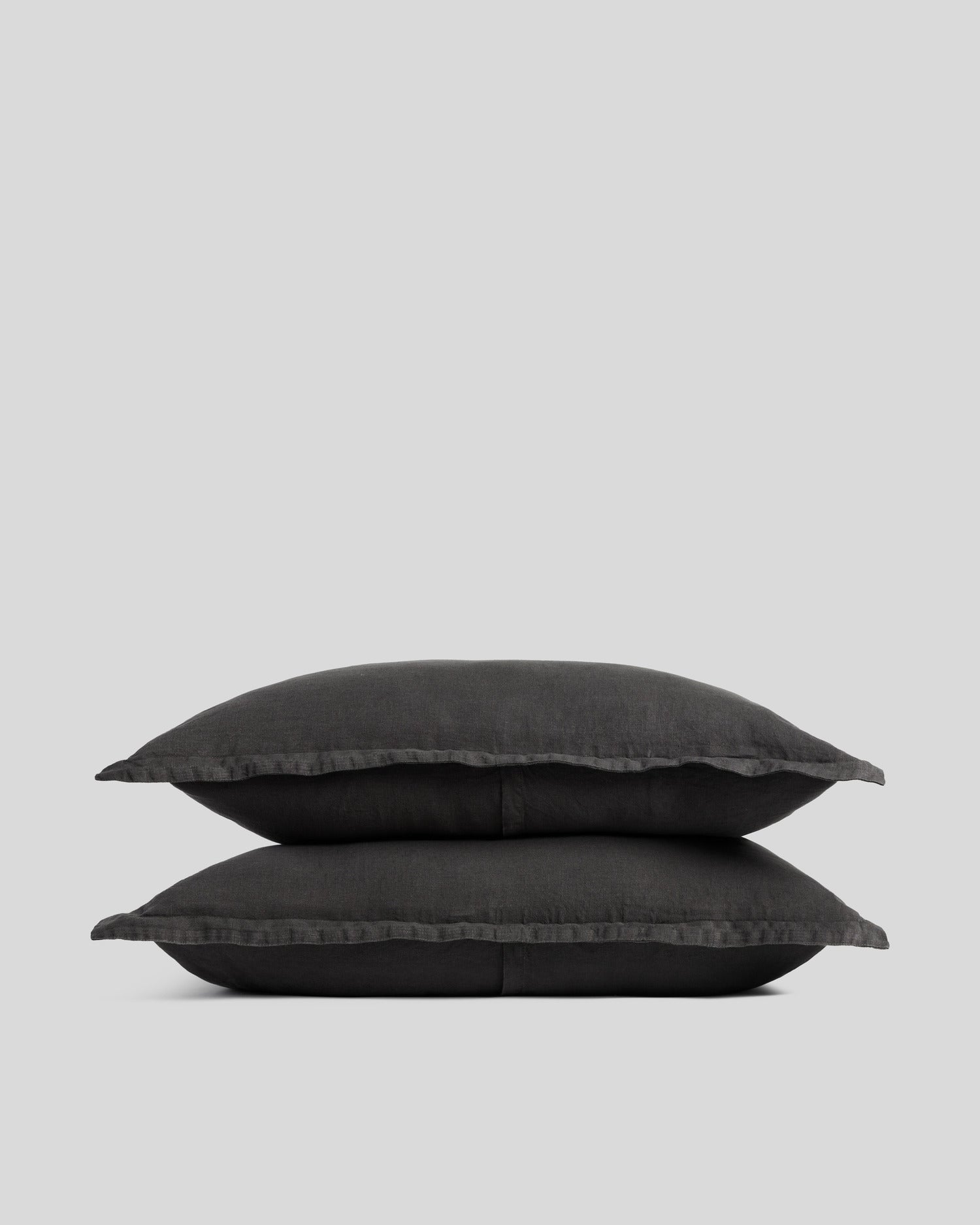 Linen Sham Set (Onyx)