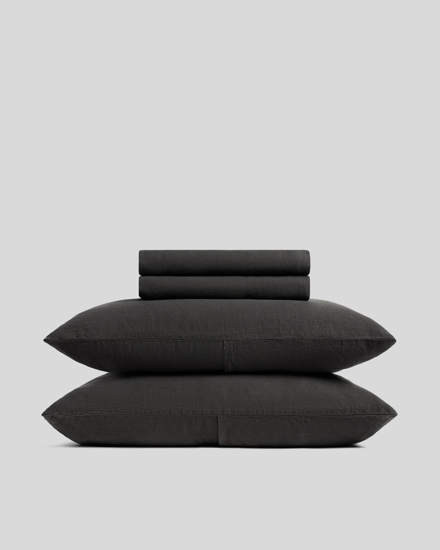 Linen Sheet Set - Dusk Stripe F/Q