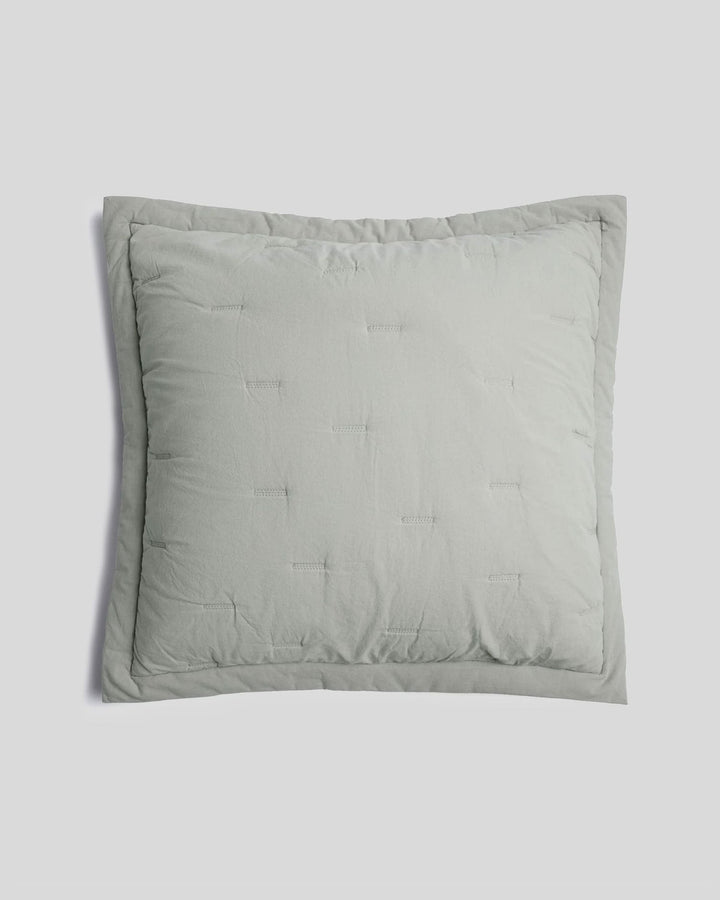 Essential Cotton Euro Sham (Sage)