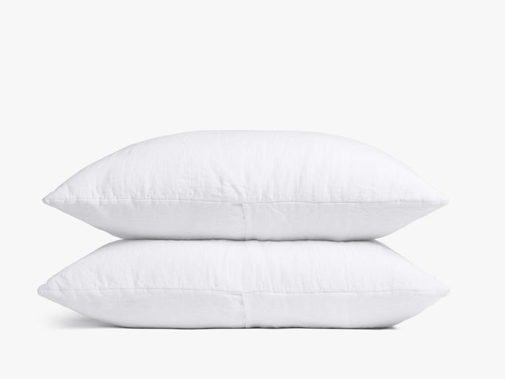Everyday Linen Sham Set - FINAL SALE (White)