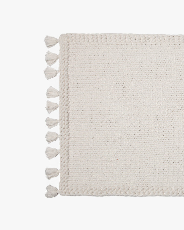 Hand-Knit Rug