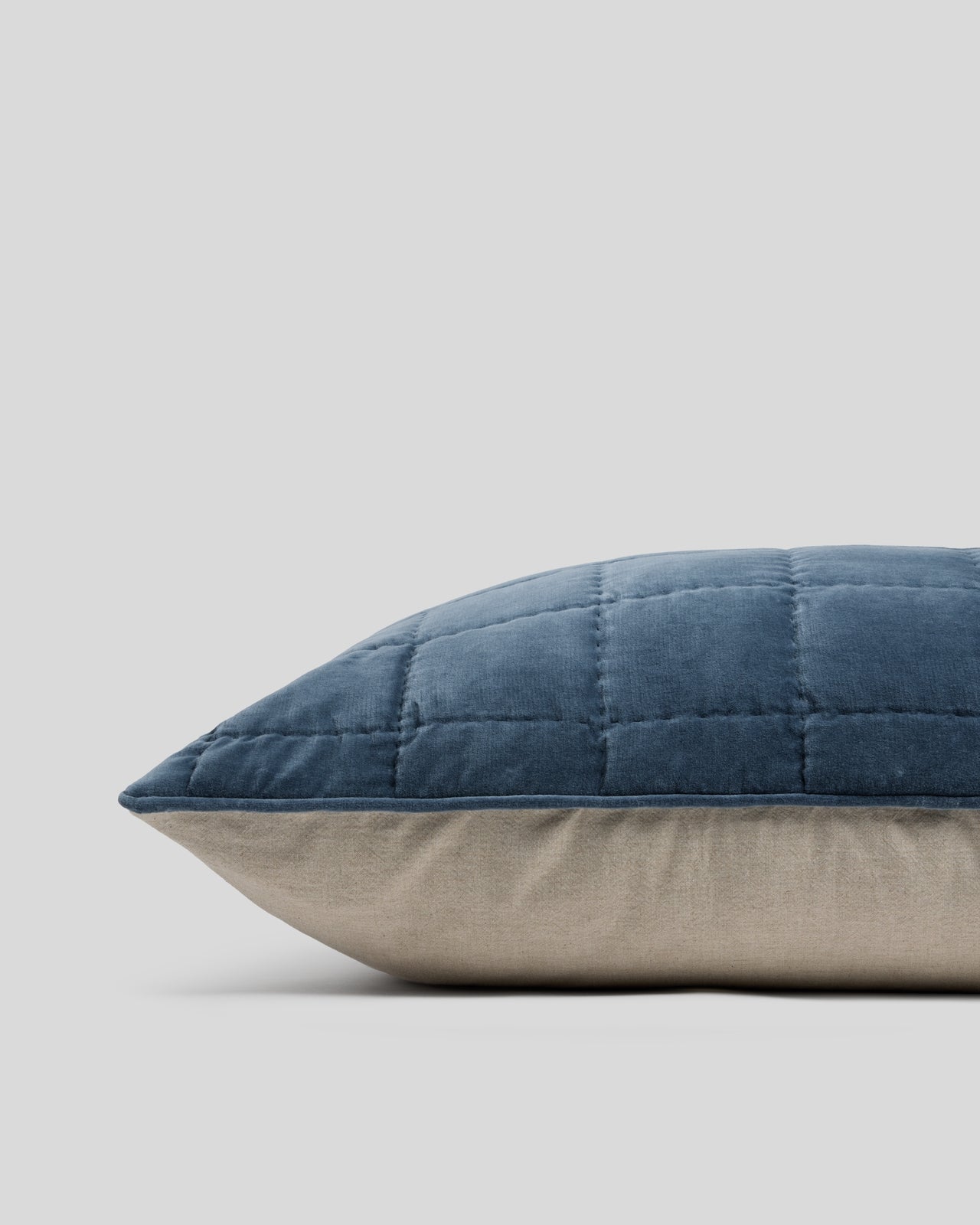 Hand Stitched Velvet Body Pillow Cover - Thumbnail 2