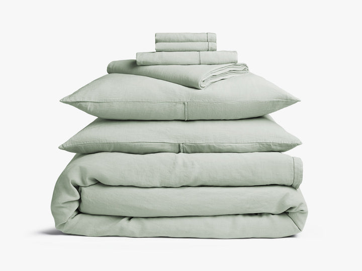 Heirloom TENCEL™ Linen Bundle - Sage K/CK