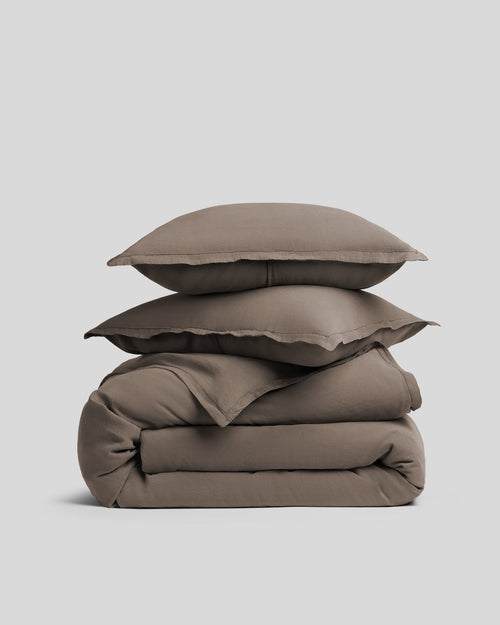 Linen Tencel Duvet Cover Set