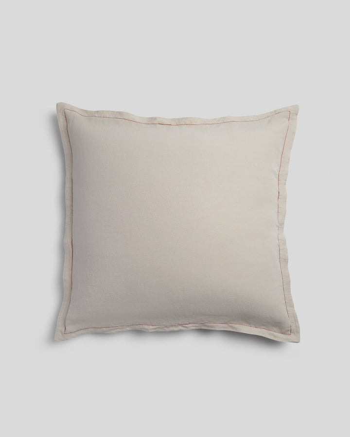 Linen Tencel Euro Sham (Bone)