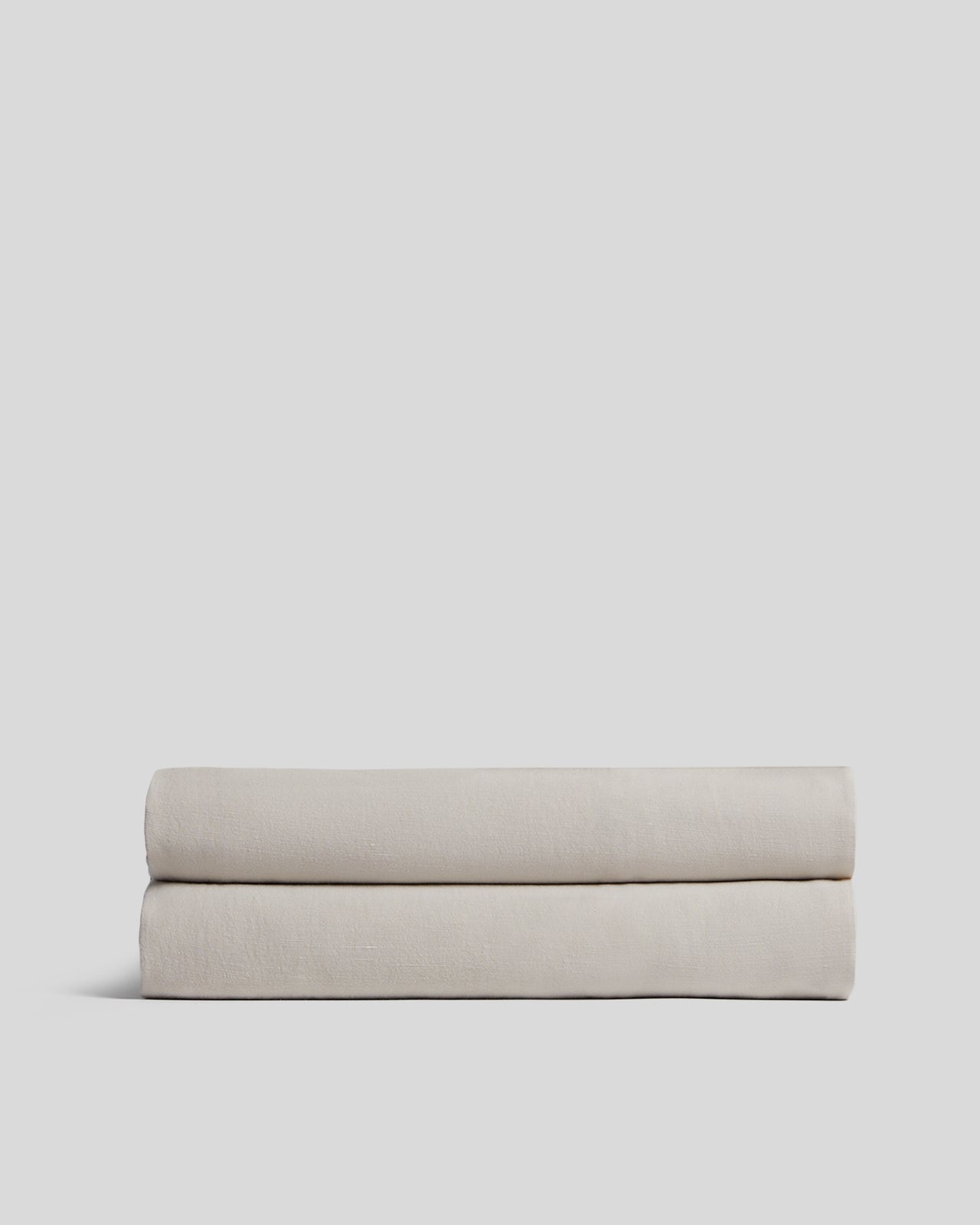 Linen Tencel Fitted Sheet - FINAL SALE (Bone with Canyon) - Full / Bone with Canyon