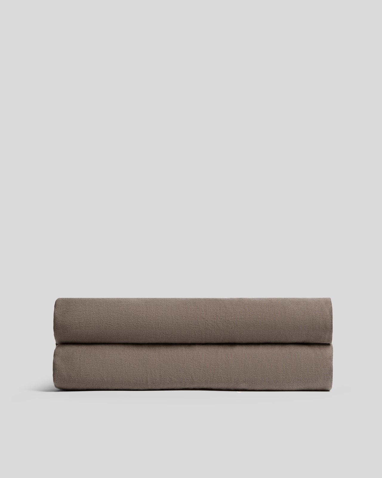 Linen Tencel Fitted Sheet (Warm Grey) - King / Warm Grey