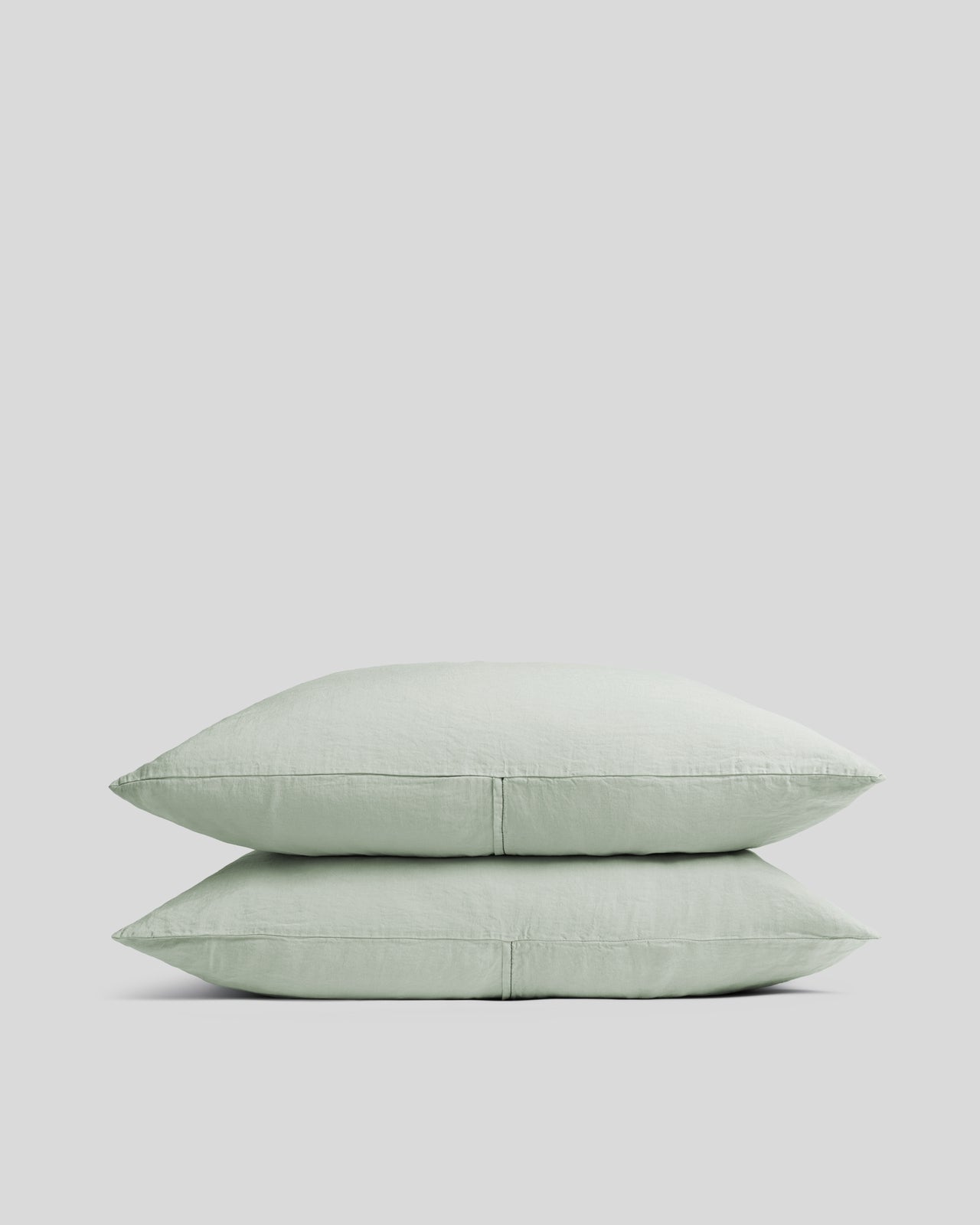 Linen Tencel Pillowcase Set - FINAL SALE (Sage) - KING / Sage / Back Envelope