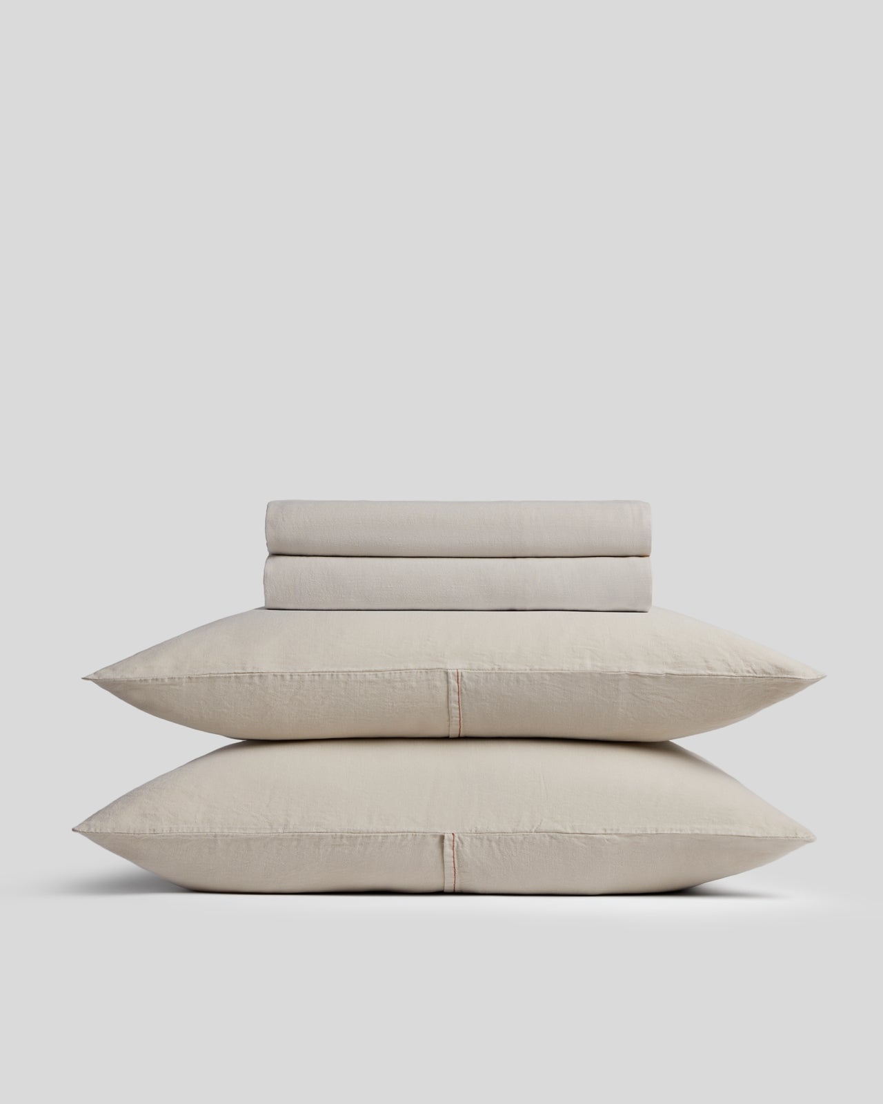 Linen Tencel Sheet Set - Bone K/CK
