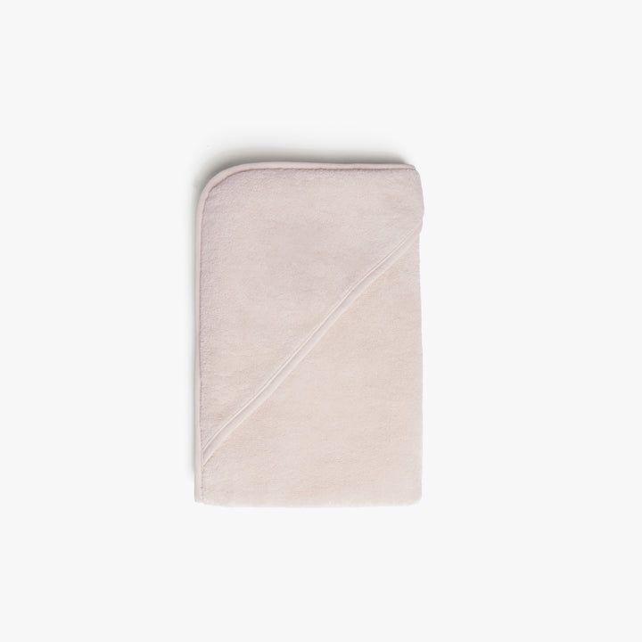 Organic Hooded Baby Towel with Ears (Blush)