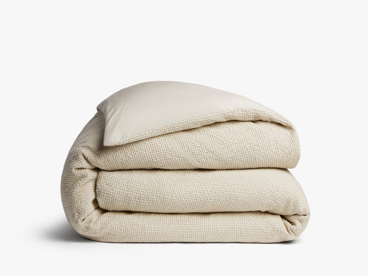 Lattice Duvet Cover (Natural)