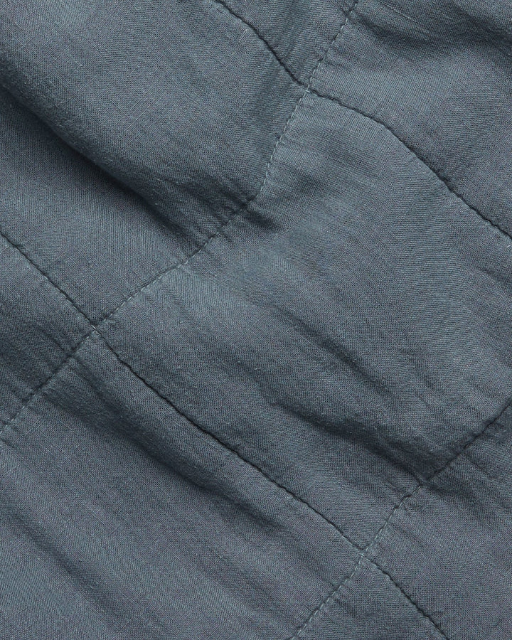 Linen Box Quilt Fabric Swatch (Dusk)