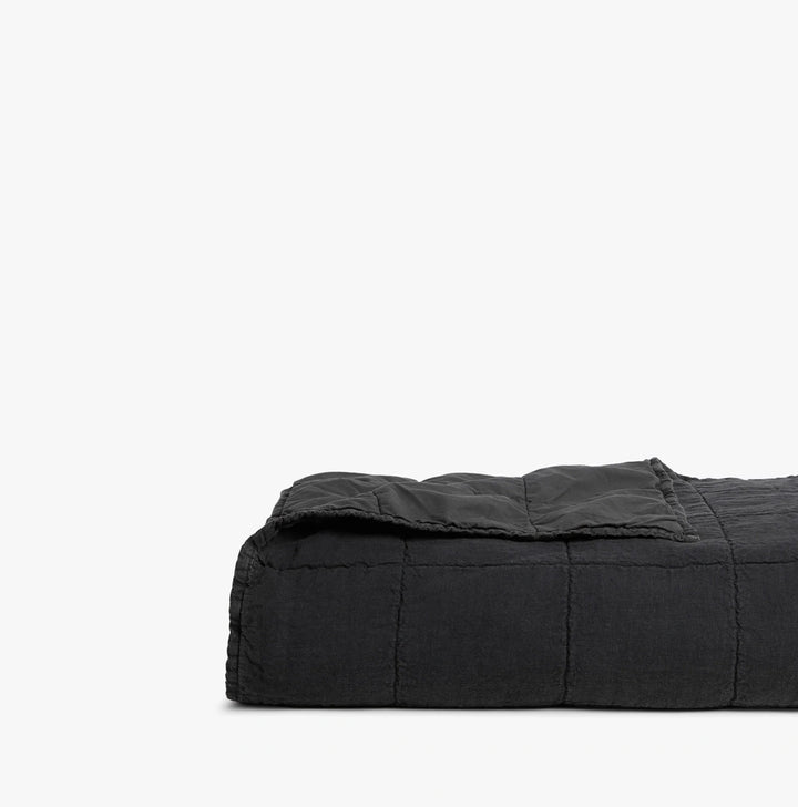 Linen Box Quilt (Coal)