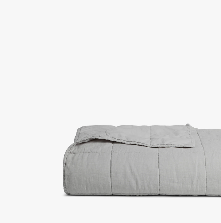 Linen Box Quilt (Fog)