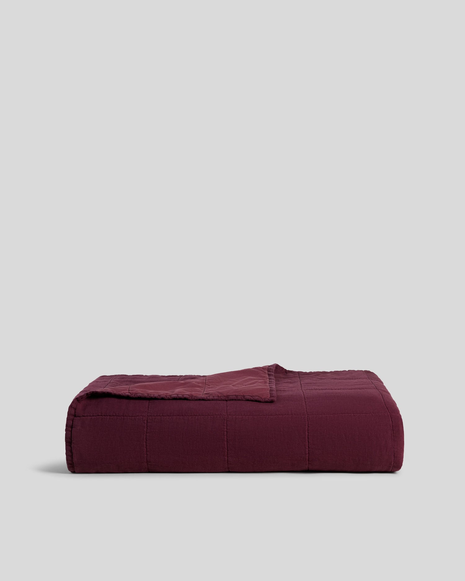 Linen Box Quilt (Garnet)