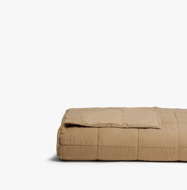 Linen Box Quilt (Khaki)