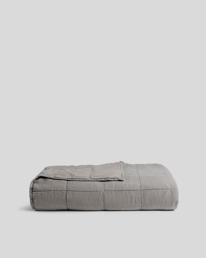 Linen Box Quilt (Pebble)